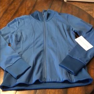 NWT Athleta Teal Ridge Crop Jacket Sz XL